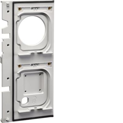  Support prise gris M3 avec cl� 