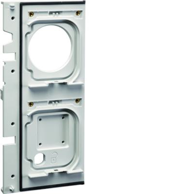  Support prise gris M3 avec cl� 