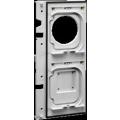  Support prise gris M3 sans cl� 