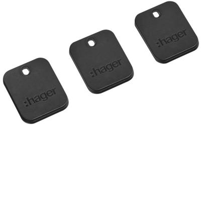  Kit de 3 porte-cl�s RFID 