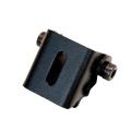  Fixation orientable noire pour 