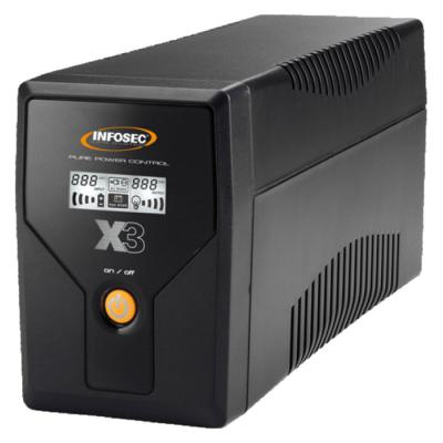  X3 EX 500 LCD USB FR/SCHUKO 