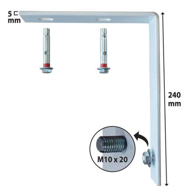 CONSOLE CHAUFFE-EAU MURAL PLAT 