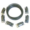  BANDE SS FIN 3M ACIER 14MM + 6 