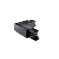  Coude gauche rail TRA3 noir 