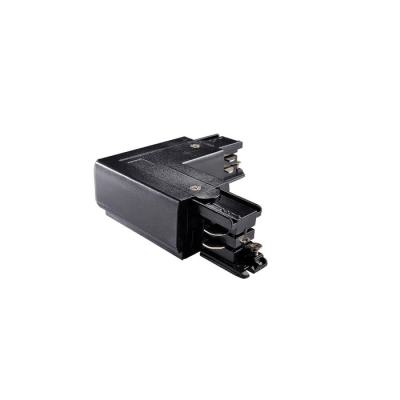  Coude gauche rail TRA3 noir 