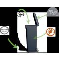  CONTAINER 90L noir plastique 
