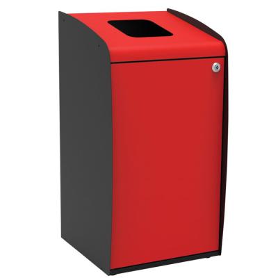  Borne de tri s�lectif Rouge 