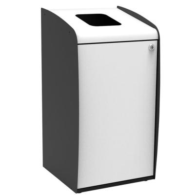  Borne de tri s�lectif Blanche 