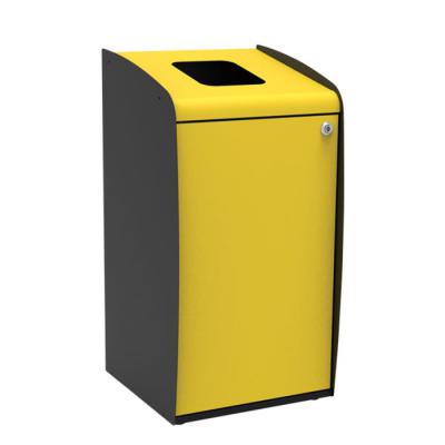  Borne de tri s�lectif Jaune 