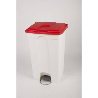  CONTAINER 90L blanc/rouge 
