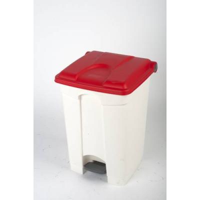  CONTAINER 45L blanc/rouge 