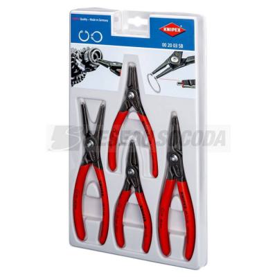  Jeu de 4 pinces pour circlips 