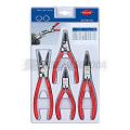  Jeu de 4 pinces pour circlips 