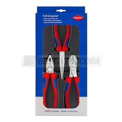  Lot de 3 pinces chrom�es ''Ess 