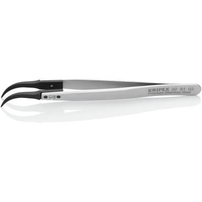  Pince brucelle inox � pointes 