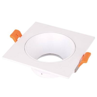  Collerette Carr� Fixe - Blanc 