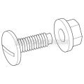  ISIPLAST Boulon Polyam. M8X20 