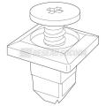  ISIPLAST Pion fixation rapide 