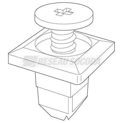  ISIPLAST Pion fixation rapide 
