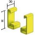  EMBOUT PLASTIQUE GLO4/60 JAUNE 