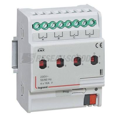  KNX ON-OFF DIN CTRL 4S 16A 