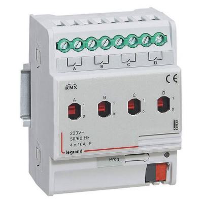  KNX ON-OFF DIN CTRL 4S 16A 