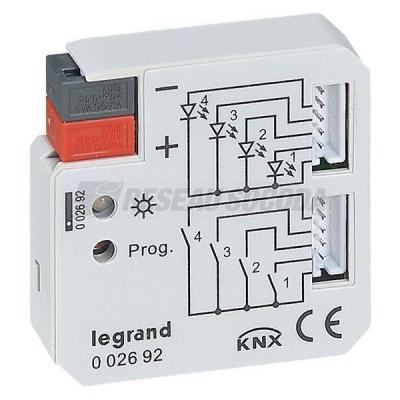  KNX INTERFACE 4 ENTREES 