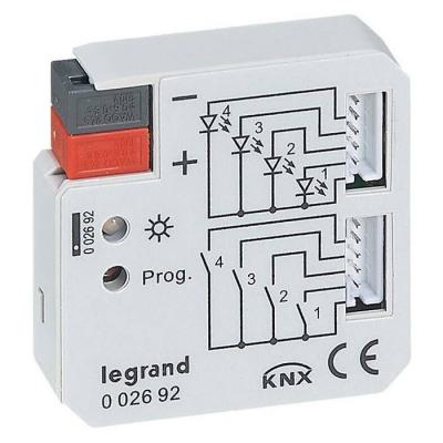  KNX INTERFACE 4 ENTREES 