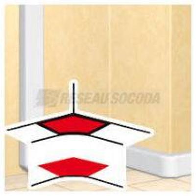 ANGLE INTER.JOUE H35 BLANC 