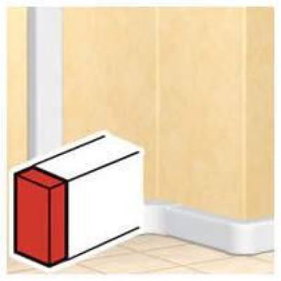  EMBOUT 35/50/65/80X195 BLANC 