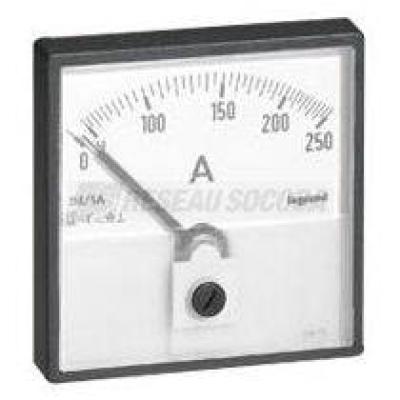 AMPEREMETRE FUT ROND 0/5A 