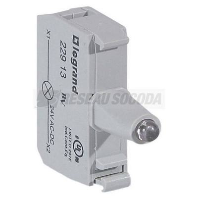  ACS BLOC LED 24V BLEU VIS 