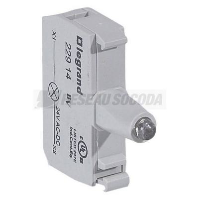  ACS BLOC LED 24V JAUNE VIS 