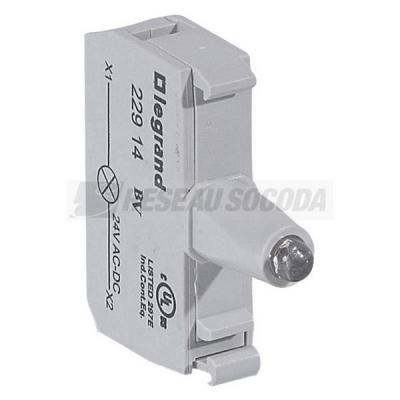  ACS BLOC LED 24V JAUNE VIS 