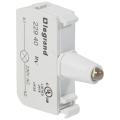  ACS BLOC LED 230V BLANC VIS 