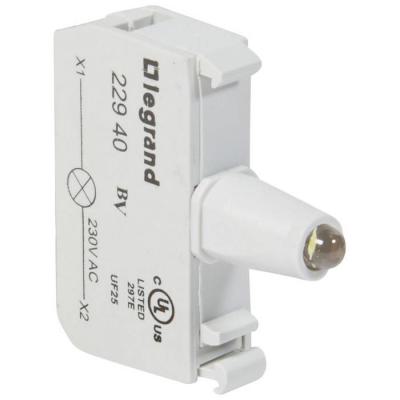  ACS BLOC LED 230V BLANC VIS 