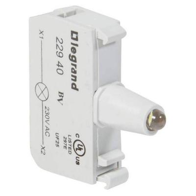  ACS BLOC LED 230V BLANC VIS 