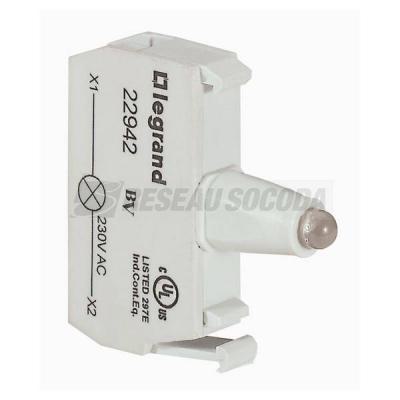  ACS BLOC LED 230V VERT VIS 