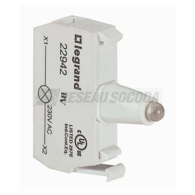  ACS BLOC LED 230V VERT VIS 