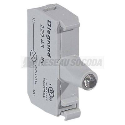  ACS BLOC LED 230V BLEU VIS 