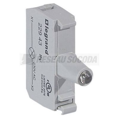  ACS BLOC LED 230V BLEU VIS 