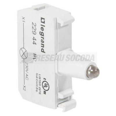  ACS BLOC LED 230V JAUNE VIS 