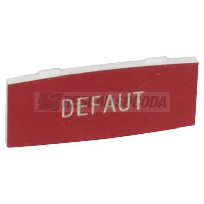  INSERT MARQUE DEFAUT (ROUGE) 