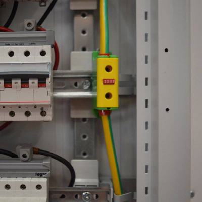  BLOC COMPACT 50MM2 VERT JAUNE 