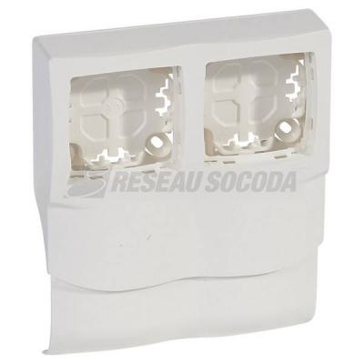  CADRE PLINTHE 2P BLANC 