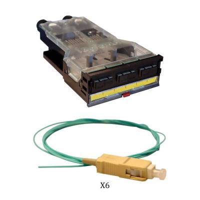  CASSETTE SC DU 6 FIBRES MM CO 