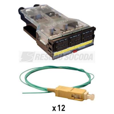  CASSETT SC DU 12 FIBRES MM CO 