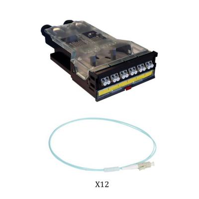  CASSETT LC DU 12 FIBRES MM CO 