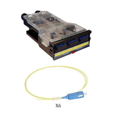  CASSETTE SC DU 6 FIBRES SM CO 